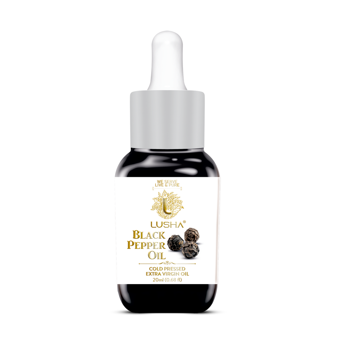 Black Pepper Seed Oil Lusha Pure