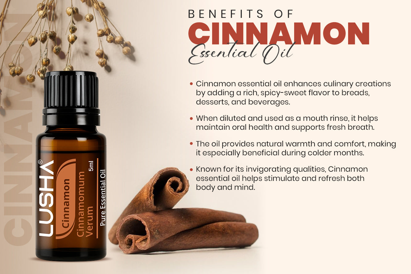 Cinnamon Essential Oil benefits image