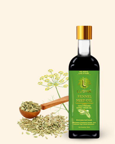 <b><strong>Digest Ease - Lusha Fennel Seed Oil.</b></strong>