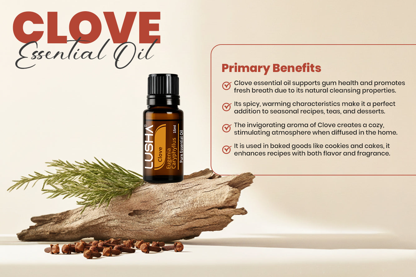 Clove Essential Oil benefits image