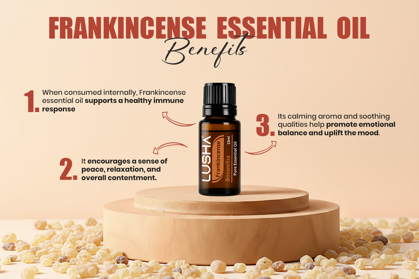 Frankincense Essential Oil benefits image