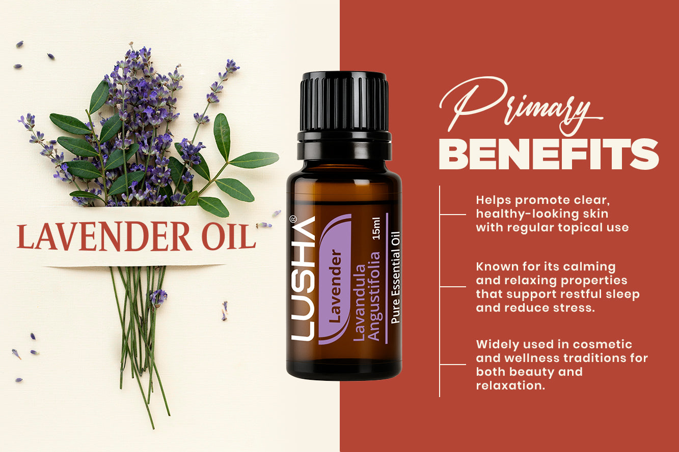 Lavender Essential Oil benefits image
