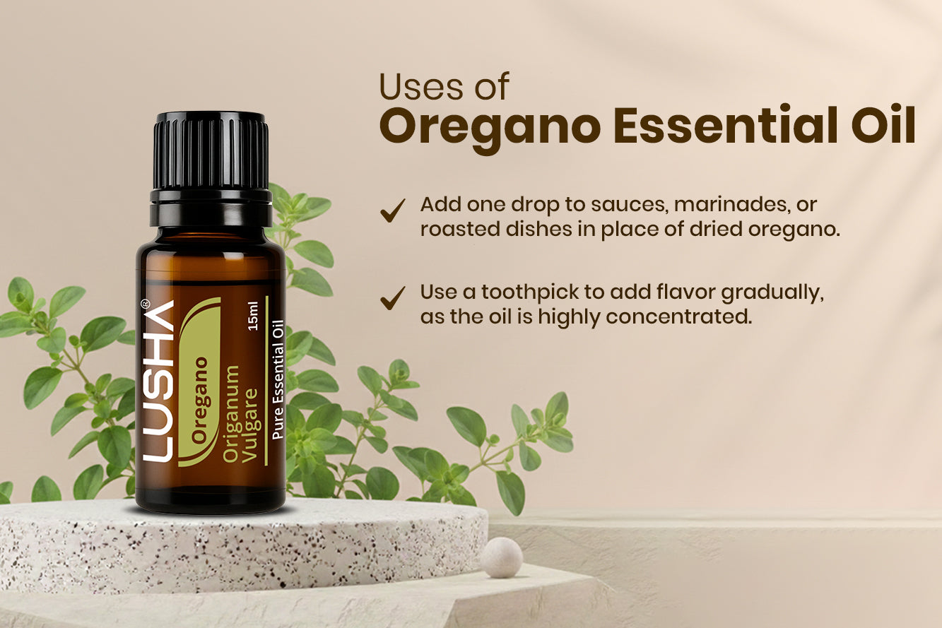 Oregano Essential Oil uses image