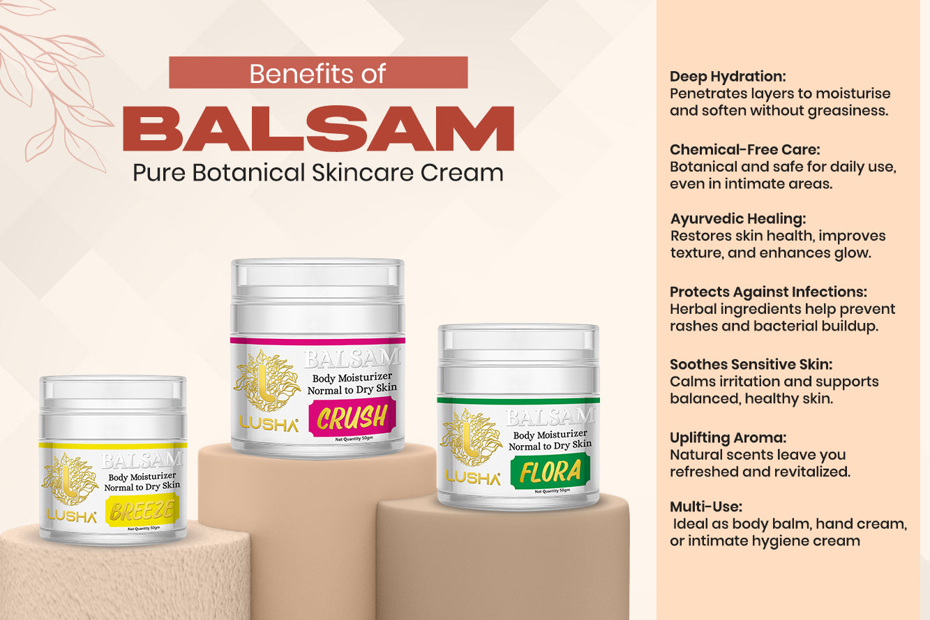 LUSHA Balsam – Pure Botanical Skincare Cream benefits image