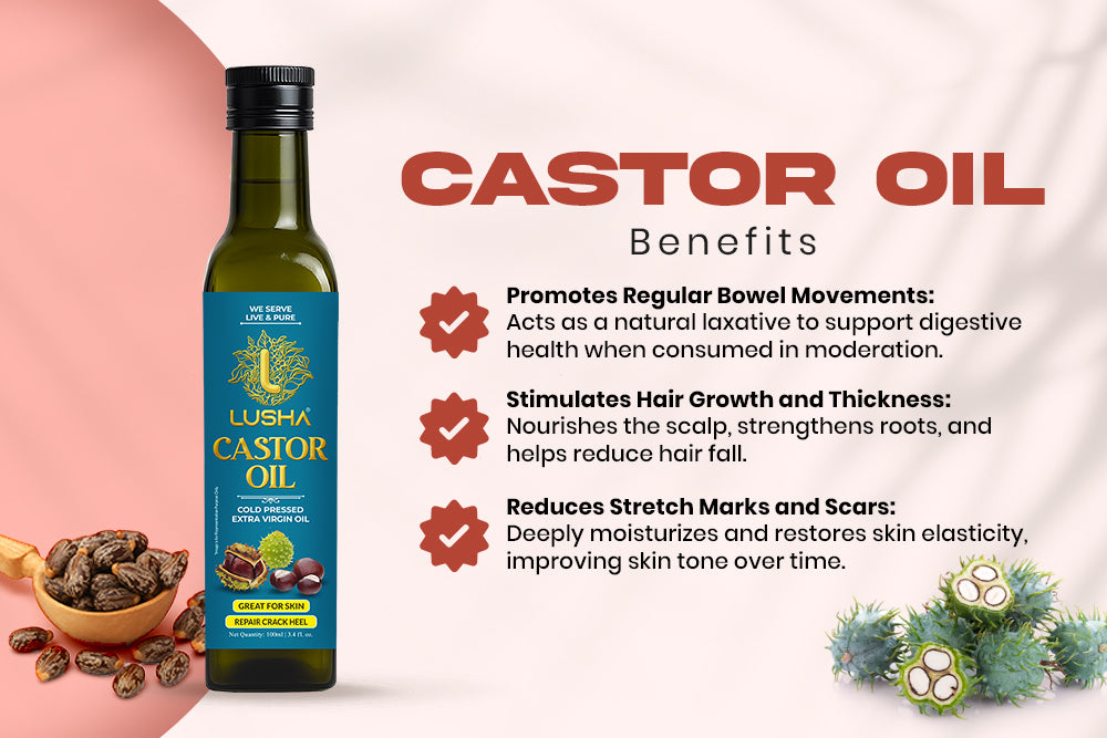 Castor Oil (Growth Root) benefits image