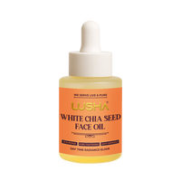 White Chia Seed face Oil: Daily Nourishing oil(supports omega-3 nourishment, calms skin, ideal for daily use)