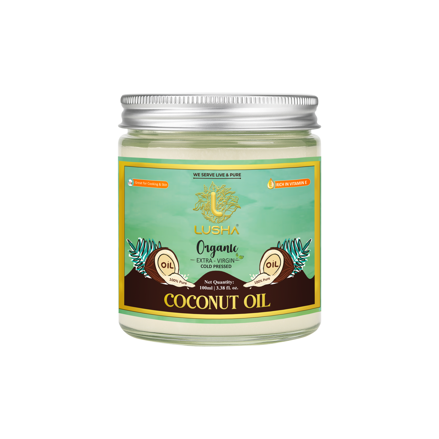Extra-Virgin Cold-Pressed Coconut Oil