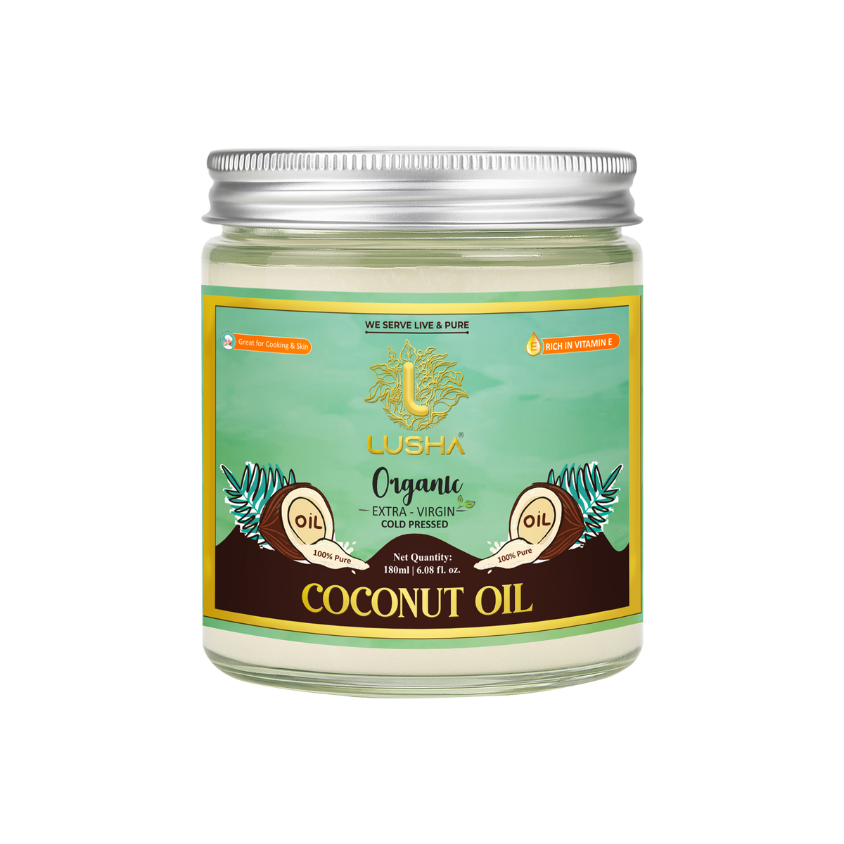 Extra-Virgin Cold-Pressed Coconut Oil