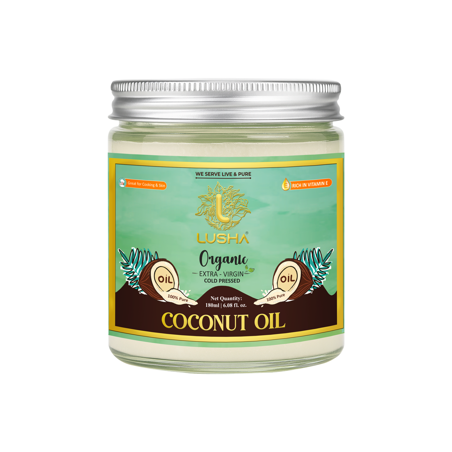 Extra-Virgin Cold-Pressed Coconut Oil