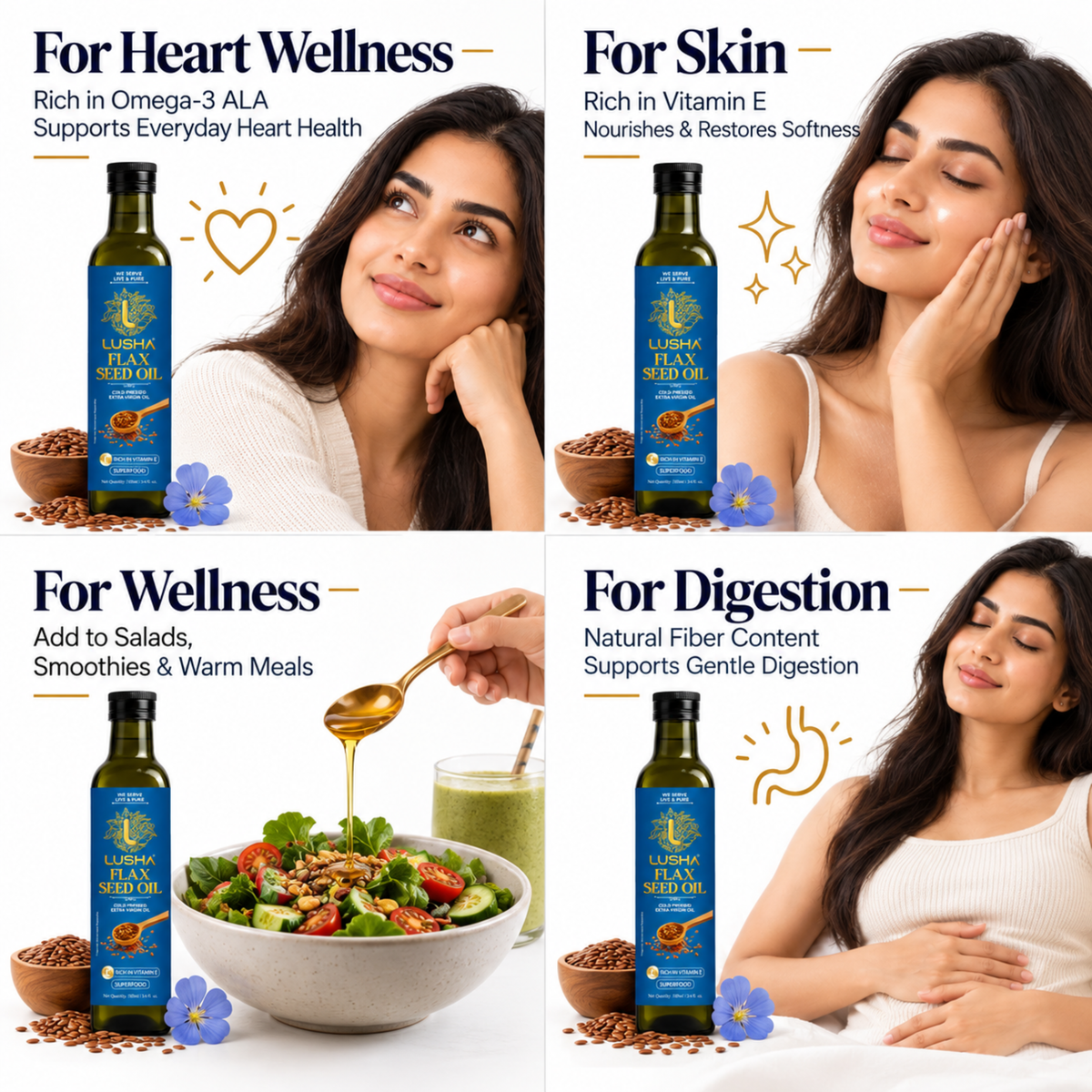 Flaxseed Oil  (Superfood)