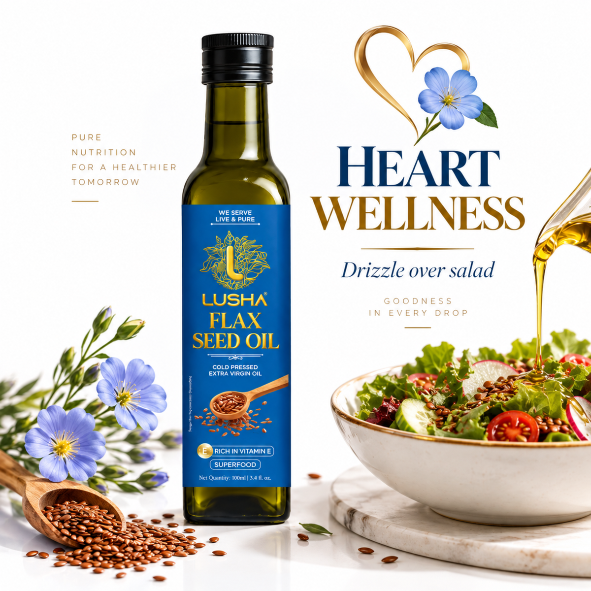 Flaxseed Oil  (Superfood)