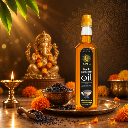 Black Sesame Oil: Premium Cold-Pressed Wellness Essential