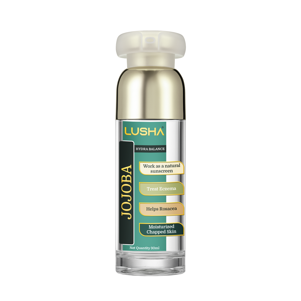 Jojoba Oil - Skin Balance & Sebum Control Oil                                                                                                         (ideal for oily, acne-prone & combination skin)
