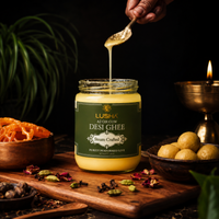 LUSHA A2 Gir Cow Desi Ghee  (Steam Crafted. Bilona Churned. Made Live)