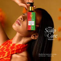 Lusha Hair Oil — Cold-Pressed Castor, Black Seed & Almond Oil