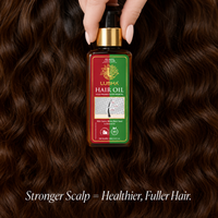 Lusha Hair Oil — Cold-Pressed Castor, Black Seed & Almond Oil
