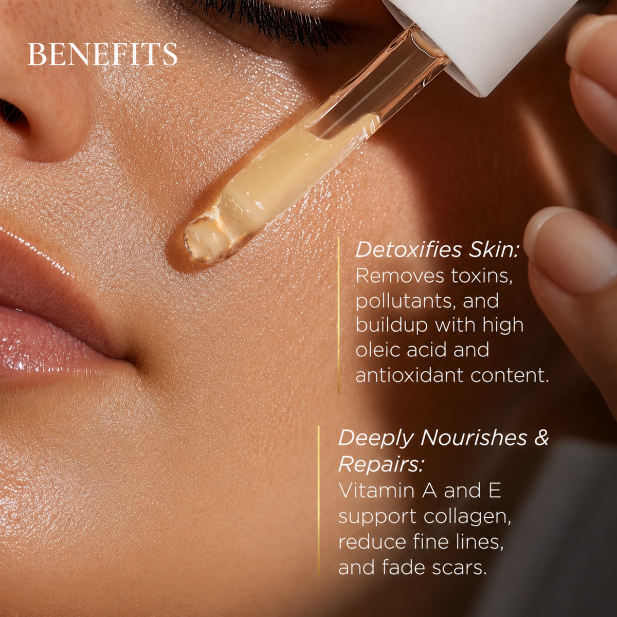 Moringa + Rosehip + Turmeric Oil  – Corrective Glow Oil (targets pigmentation, fine lines & uneven skin tone)