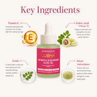 Moringa + Rosehip + Turmeric Oil  – Corrective Glow Oil (targets pigmentation, fine lines & uneven skin tone)