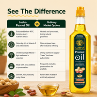 Lusha Cold-Pressed Peanut Oil – Pure, Nutritious, and Traditionally Extracted