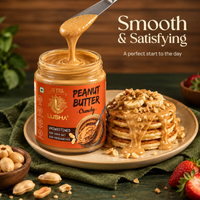 Lusha Creamy Peanut Butter: Silky Smooth. Freshly Made. Naturally Pure.