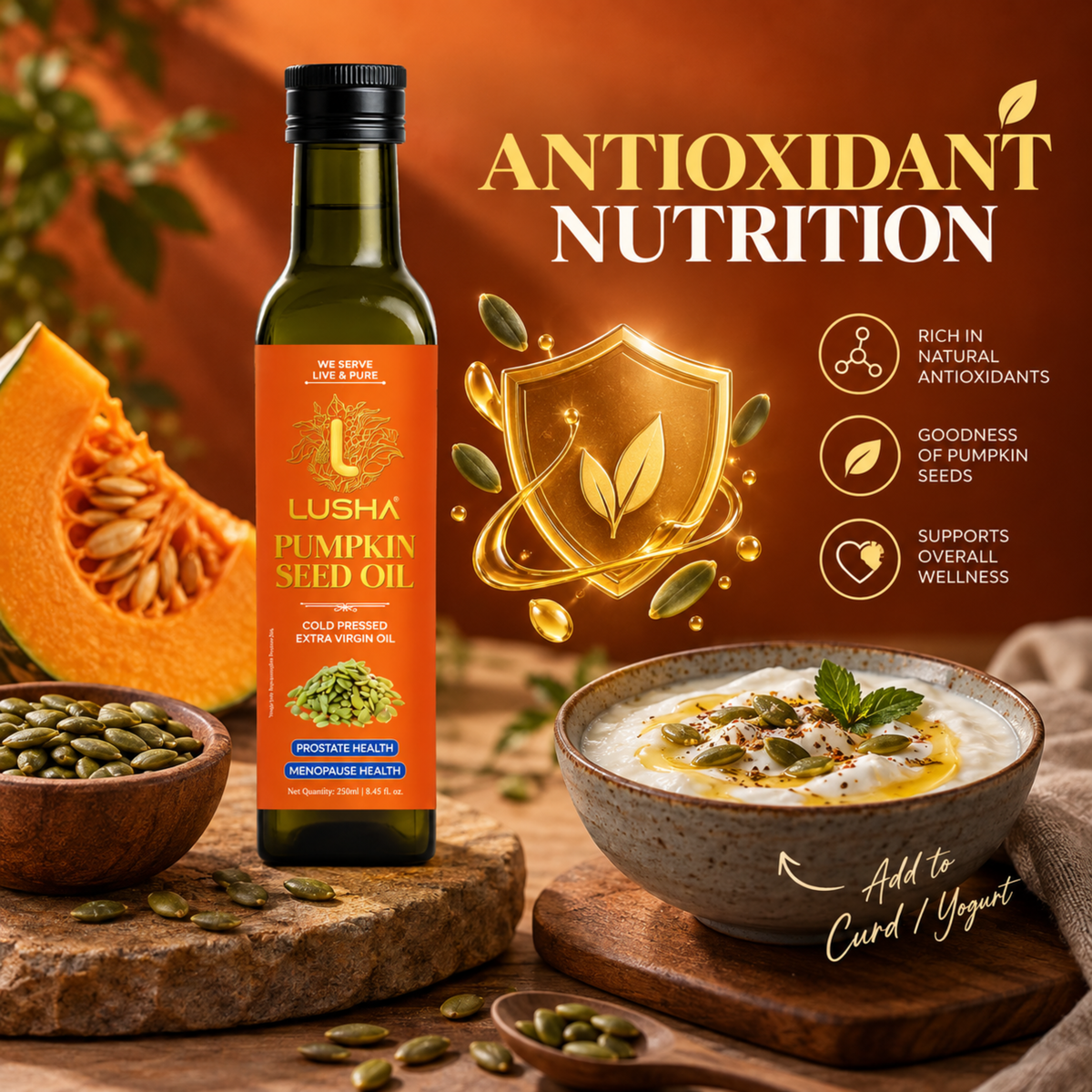 Pumpkin Seed Oil (Prostate Guard)
