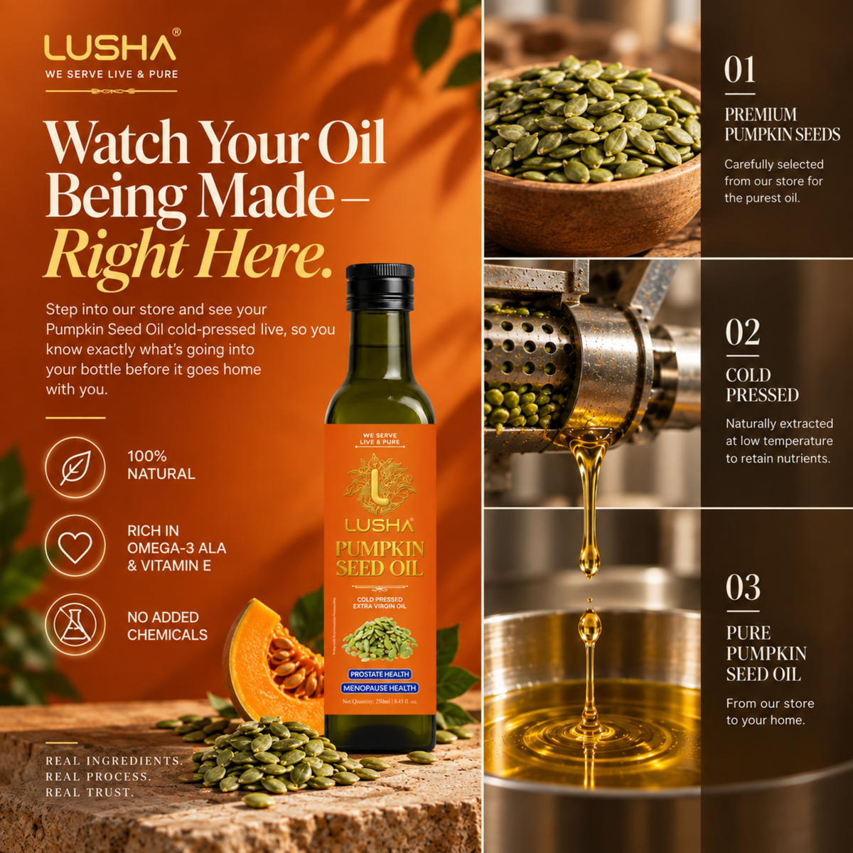 Pumpkin Seed Oil (Prostate Guard)