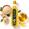 Lusha Cold-Pressed Sesame Oil – Nutritious, Aromatic, and Healthy Cooking Oil