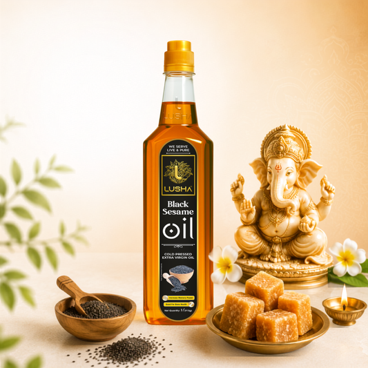 Black Sesame Oil: Premium Cold-Pressed Wellness Essential
