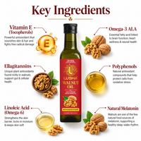 Cold Pressed Walnut Oil (Brain Bloom)