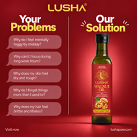 Cold Pressed Walnut Oil (Brain Bloom)