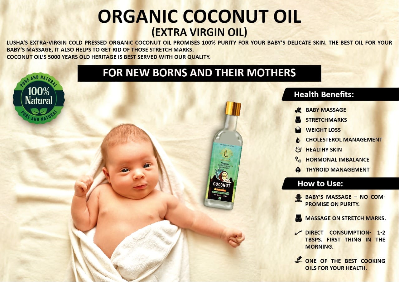 <b><strong>Tender Touch - Lusha Extra Virgin Coconut Oil</b></strong>