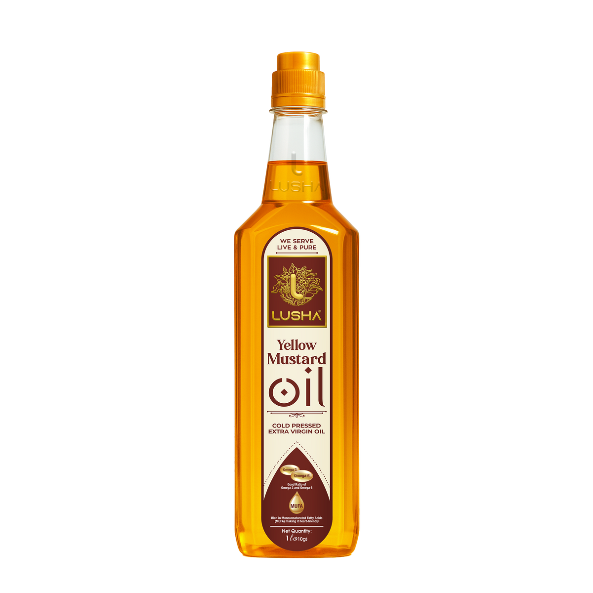 TEST Lusha Cold-Pressed Mustard Oil – Pure, Authentic, and Heart-Healthy Cooking Oil (Copy)
