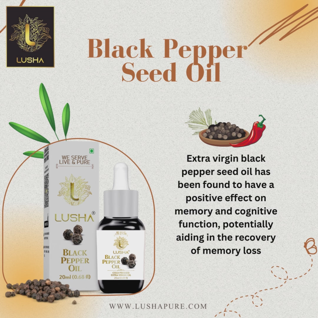 <b><strong>Ignite Vitality - Lusha Black Pepper Oil</b></strong>