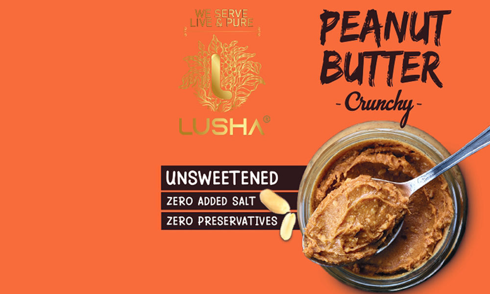Lusha Creamy Peanut Butter: Silky Smooth. Freshly Made. Naturally Pure. benefits image