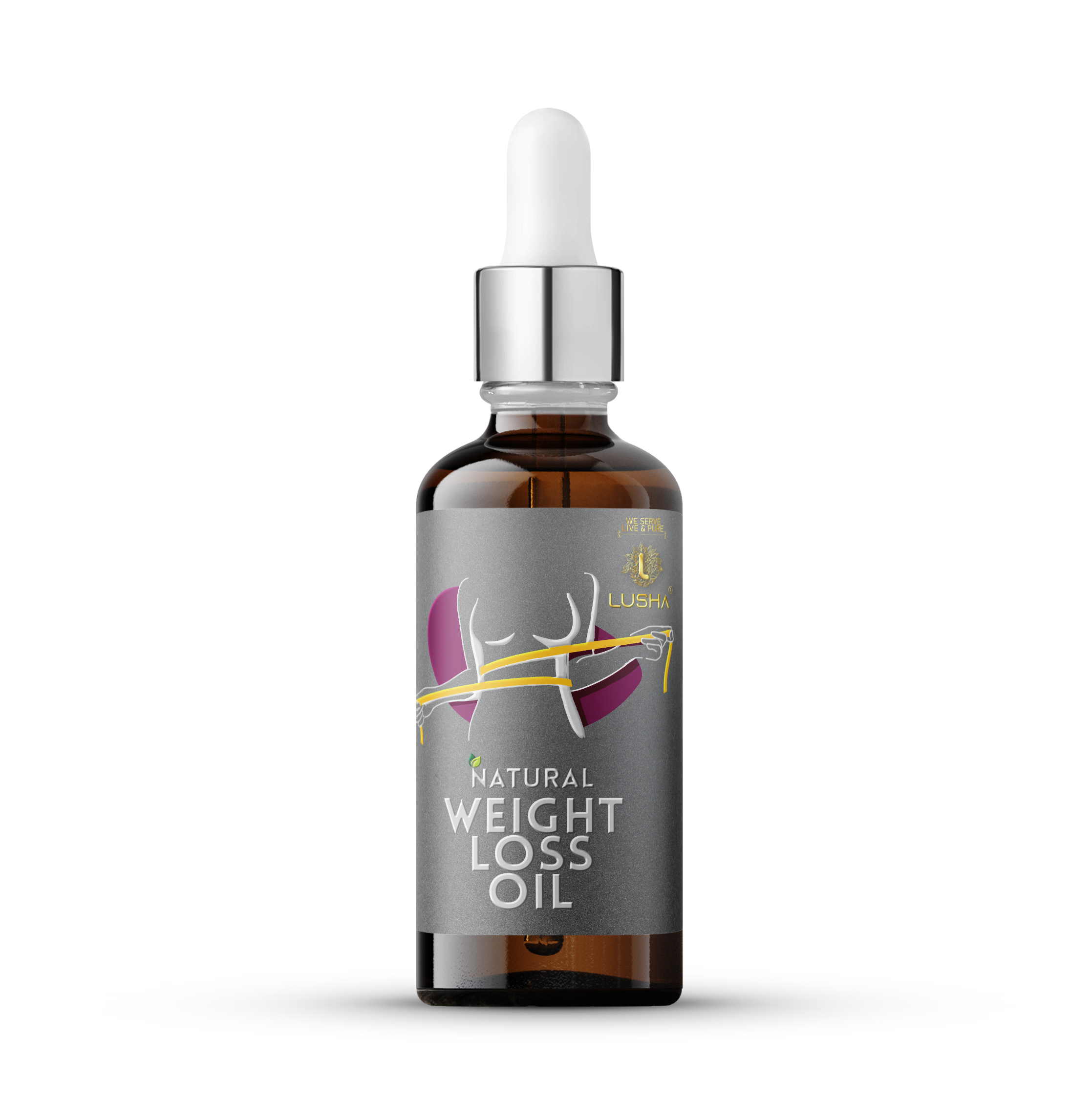 <b><strong>Lusha Weight Management Oil - Live Herbal Support for Natural Fat Metabolism</b></strong>