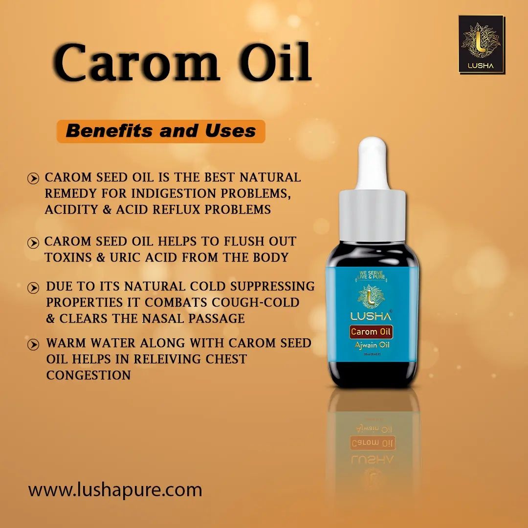 Carom Oil - Lusha Pure