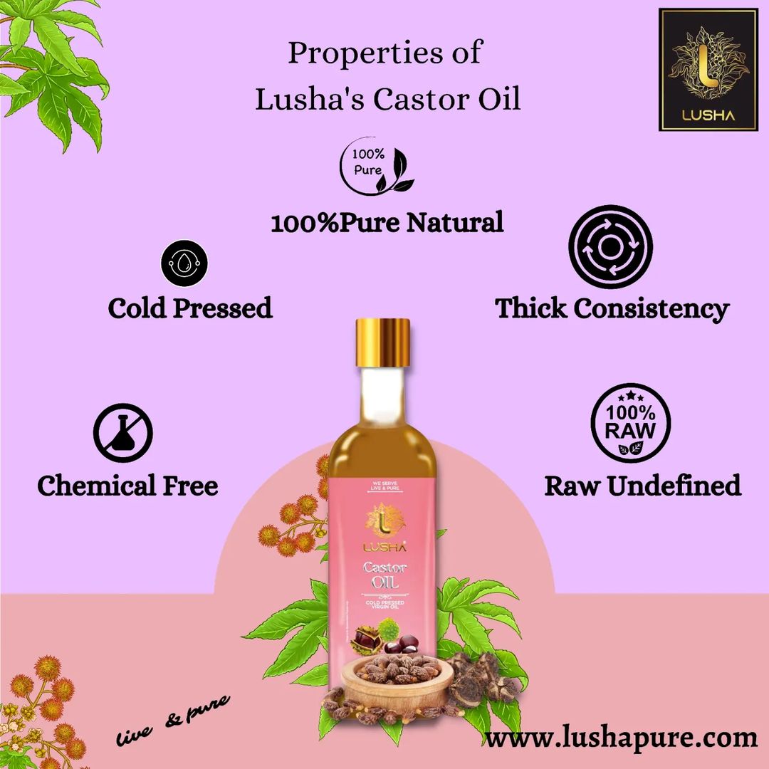 Castor Oil - Lusha Pure