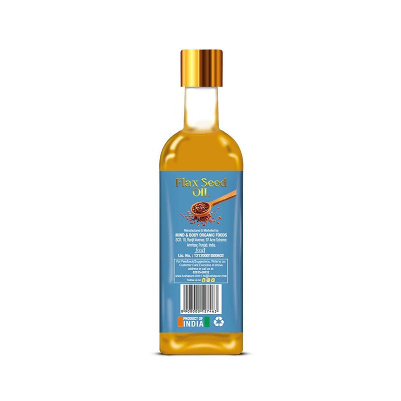 Flax Seed Oil - Lusha Pure