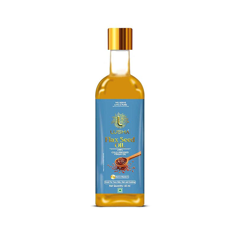 Flax Seed Oil - Lusha Pure