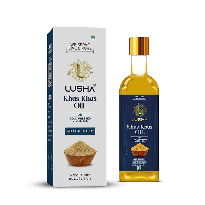 Khus Khus Oil - Lusha Pure