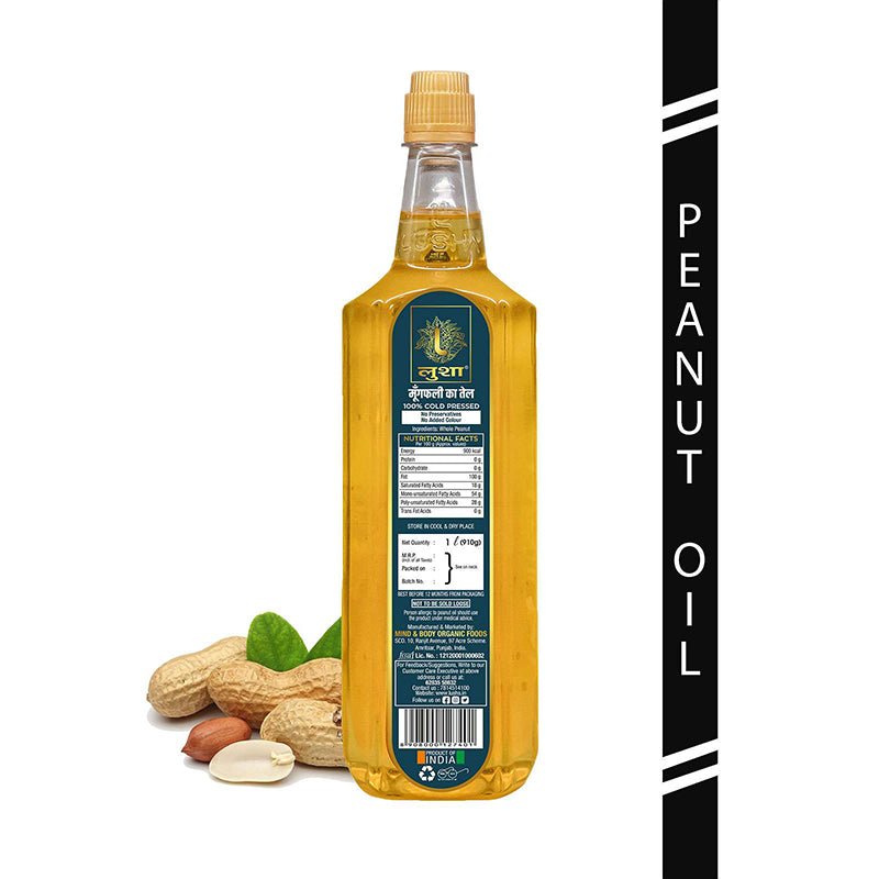 Peanut Oil - Lusha Pure