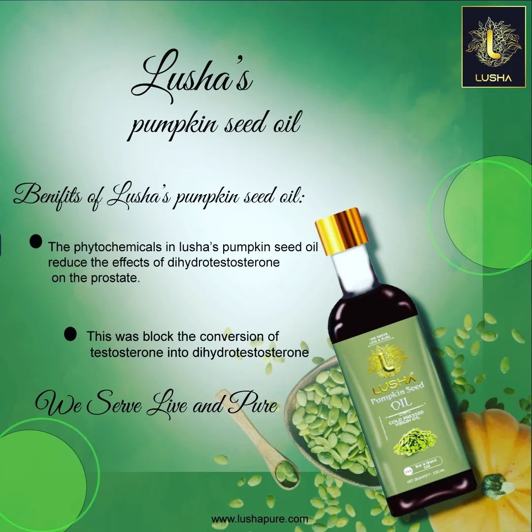 Pumpkin Seed Oil - Lusha Pure